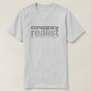 陰謀の現実主義者II Tシャツ