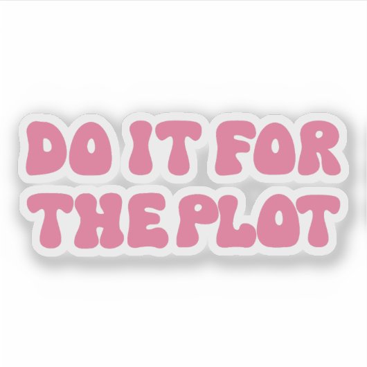 陰謀を企てる シール (正面)