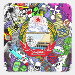 陰謀シール スクエアシール