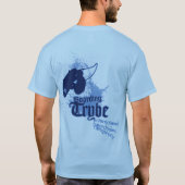 陰謀バンドサーフィンのグラフィック Tシャツ (裏面)