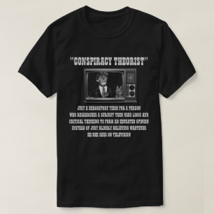 陰謀理論家 Tシャツ