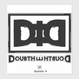 陰謀説のモカリーのモットー：疑いを疑う シール