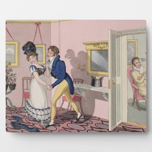 陰謀、プレート10 「必要な資格」 フォトプラーク (正面)