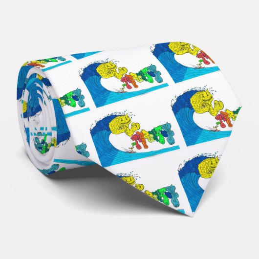 陰部サーフィン ネクタイ (ロール)