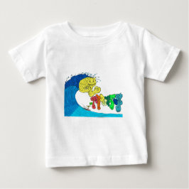陰部サーフィン ベビーTシャツ
