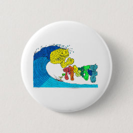 陰部サーフィン 缶バッジ