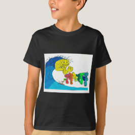 陰部サーフィン Tシャツ