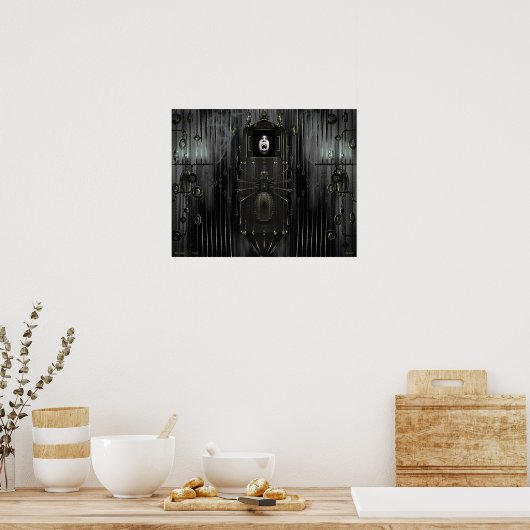 陰険な ポスター (キッチン)