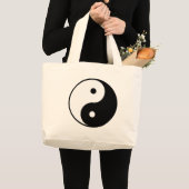 陰陽のギフト ラージトートバッグ (正面(商品))