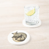 陰陽のシャム猫のコースター コースター (側面)