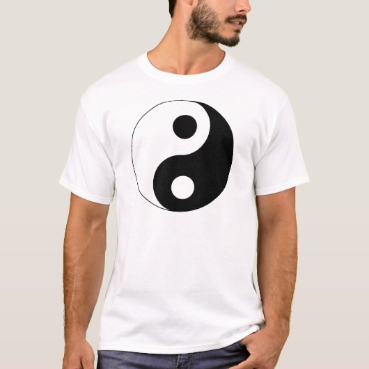陰陽のシンボル Tシャツ (正面)
