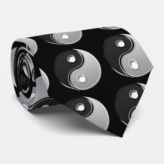 陰陽のタイ ネクタイ (ロール)