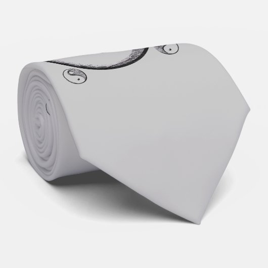 陰陽のタイ ネクタイ (ロール)