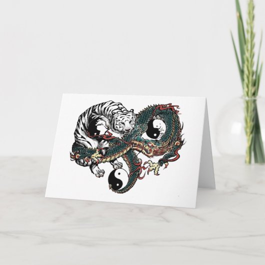 陰陽のデザイン カード (正面)