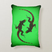 陰陽のトカゲ アクセントクッション (裏面(縦))