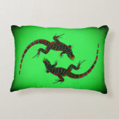 陰陽のトカゲ アクセントクッション (裏面)