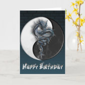 陰陽のドラゴンカード カード (黄色い花)