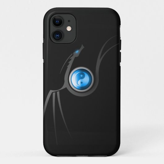 陰陽のドラゴン Case-Mate iPhoneケース (裏面)