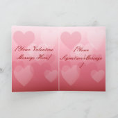 陰陽のバレンタインカード シーズンカード (内部)