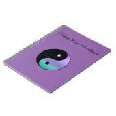 陰陽のパーソナライズなノート、 ノートブック (左側)