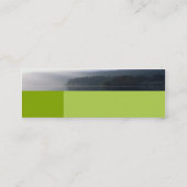 陰陽のプロフィールカードとの禅 スキニー名刺 (裏面)