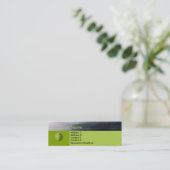 陰陽のプロフィールカードとの禅 スキニー名刺 (スタンド正面)