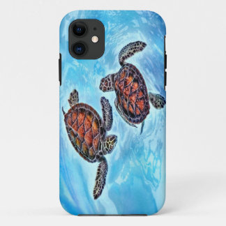 陰陽のベビーのウミガメ iPhone 11 ケース