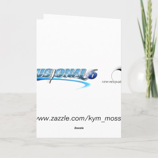 陰陽の中国のなドラゴンのカスタマイズ可能な挨拶状 カード (裏面)