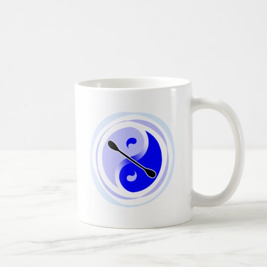 陰陽の二重刃 コーヒーマグカップ (右)