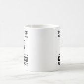 陰陽の会計のマグ会計の禅 コーヒーマグカップ (中央)