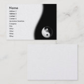 陰陽の名刺 名刺 (正面/裏面)