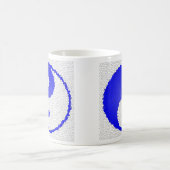 陰陽の変形させるコーヒー・マグ モーフィングマグカップ (中央)