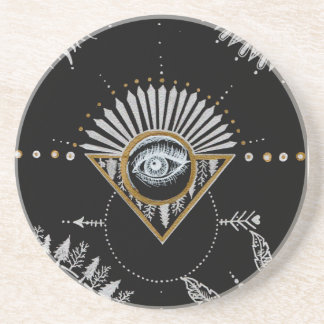 陰陽の曼荼羅 コースター