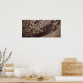 「陰陽の渦巻き」 ポスター (キッチン)