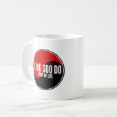 陰陽の独特の味Sooは1つをします コーヒーマグカップ (正面左)