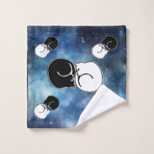 陰陽の白黒猫が巻き上がった