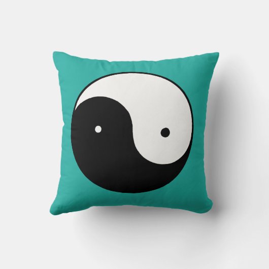 陰陽の記号 クッション (裏面)