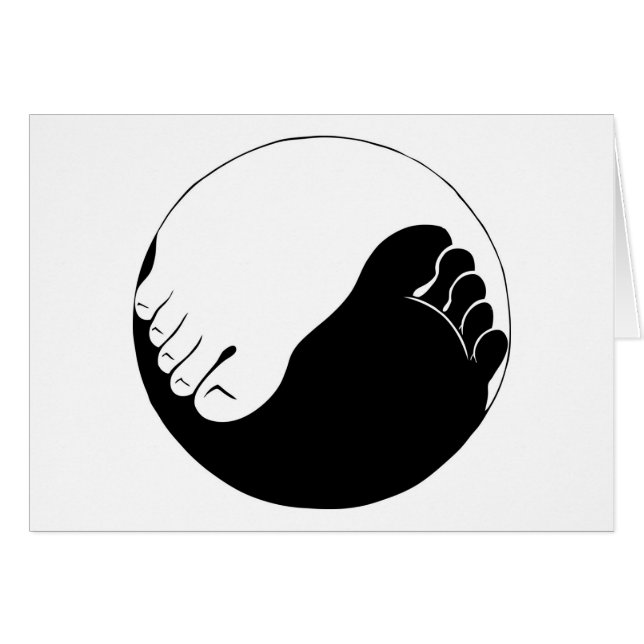 陰陽の足 (正面横)