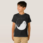 陰陽の足 Tシャツ (正面フル)