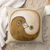 陰陽の鳩、金ゴールドは素晴らしいクッションを磨き、 クッション (ブランケット)