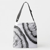 陰陽アガテブラックグリッターグラム#2 クロスボディバッグ (裏面)