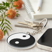 陰陽アクリルキーチェーン キーホルダー (正面右)