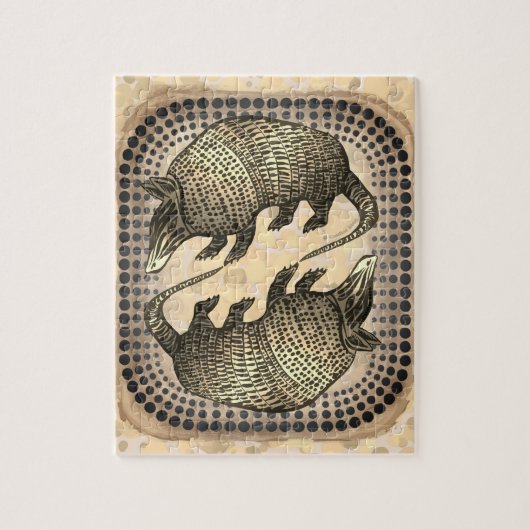 陰陽アルマジロ ジグソーパズル (縦)