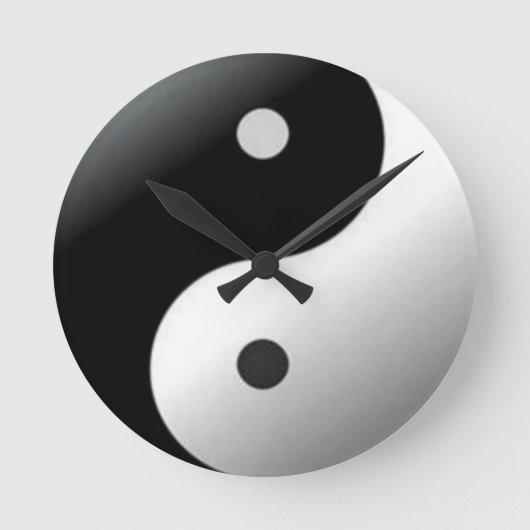 陰陽ウォッチ ラウンド壁時計 (正面)