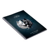 陰陽オオカミ。 ノートブック (右側)