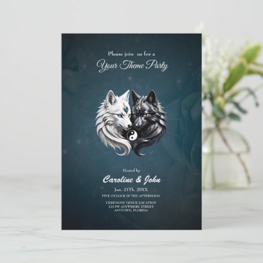 陰陽オオカミ。 招待状 (スタンド正面)