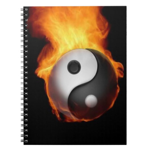 陰陽オンFire Notebook ノートブック (正面)
