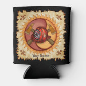 陰陽カスタム消防士のクーラー 缶クーラー (正面)