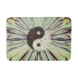 陰陽カラスプラッシュ バスマット