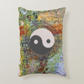 陰陽カラフルグランジ アクセントクッション (正面(垂直))